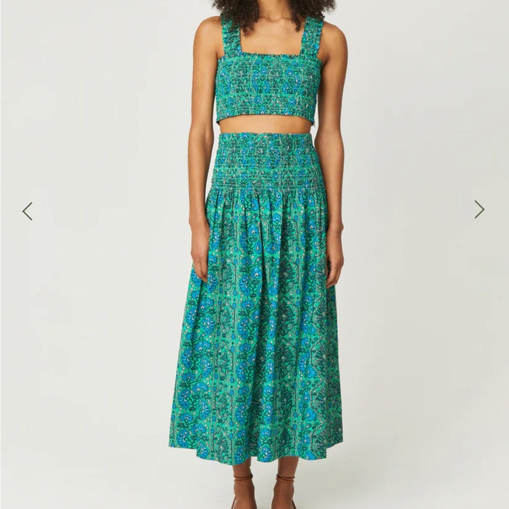 RHODE TANYA TOP + LILOU SKIRT | IVY FLORA